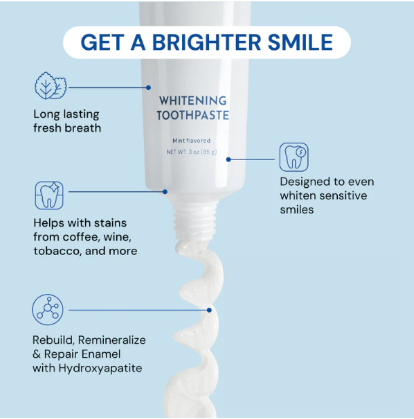 Purezza Whitening Toothpaste – Best teeth whitening paste for removing stains and strengthening enamel